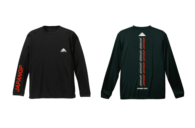 JAPAN GP 2025 大会限定ロングTシャツ 黒×オレンジ | JAPAN GP