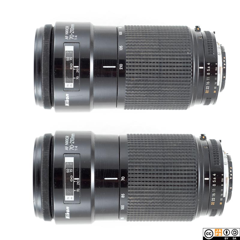 Data sheet: Nikkor AF 70-210 mm f/4 – JAPB