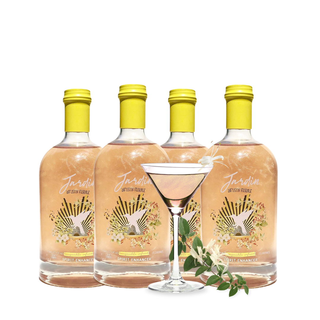 4 Pack! Honeysuckle Infused Mixers, Non-Alcoholic, 24.6 Oz. (4