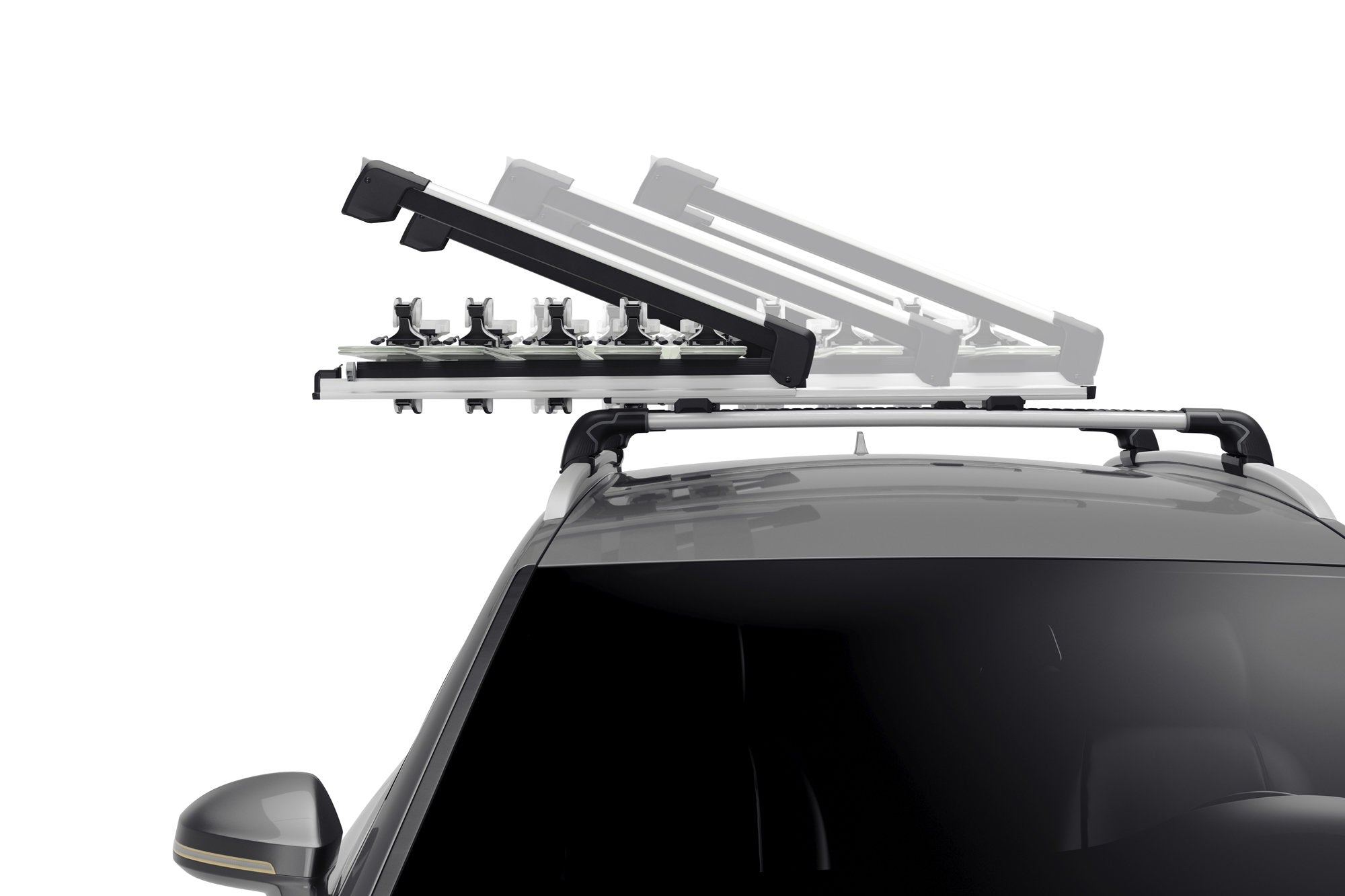 Thule Snowpack Extender Ski & Snowboard Rack - Silver