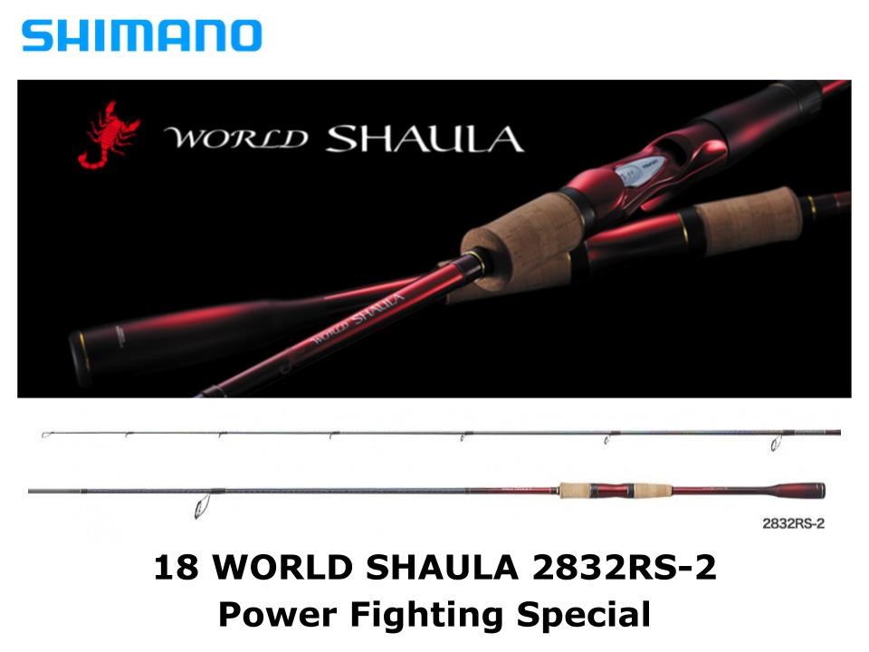 Shimano 19 World Shaula Spinning 2832RS-2 Power Fighting Special