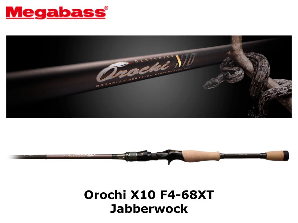 Megabass Orochi X10 F4-68XT Jabberwock – JDM TACKLE HEAVEN