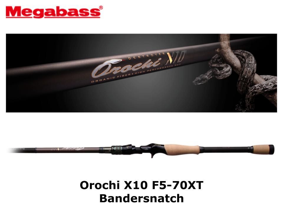 Megabass Orochi X10 F5-70XT Bandersnatch | 1 Piece Baitcasting