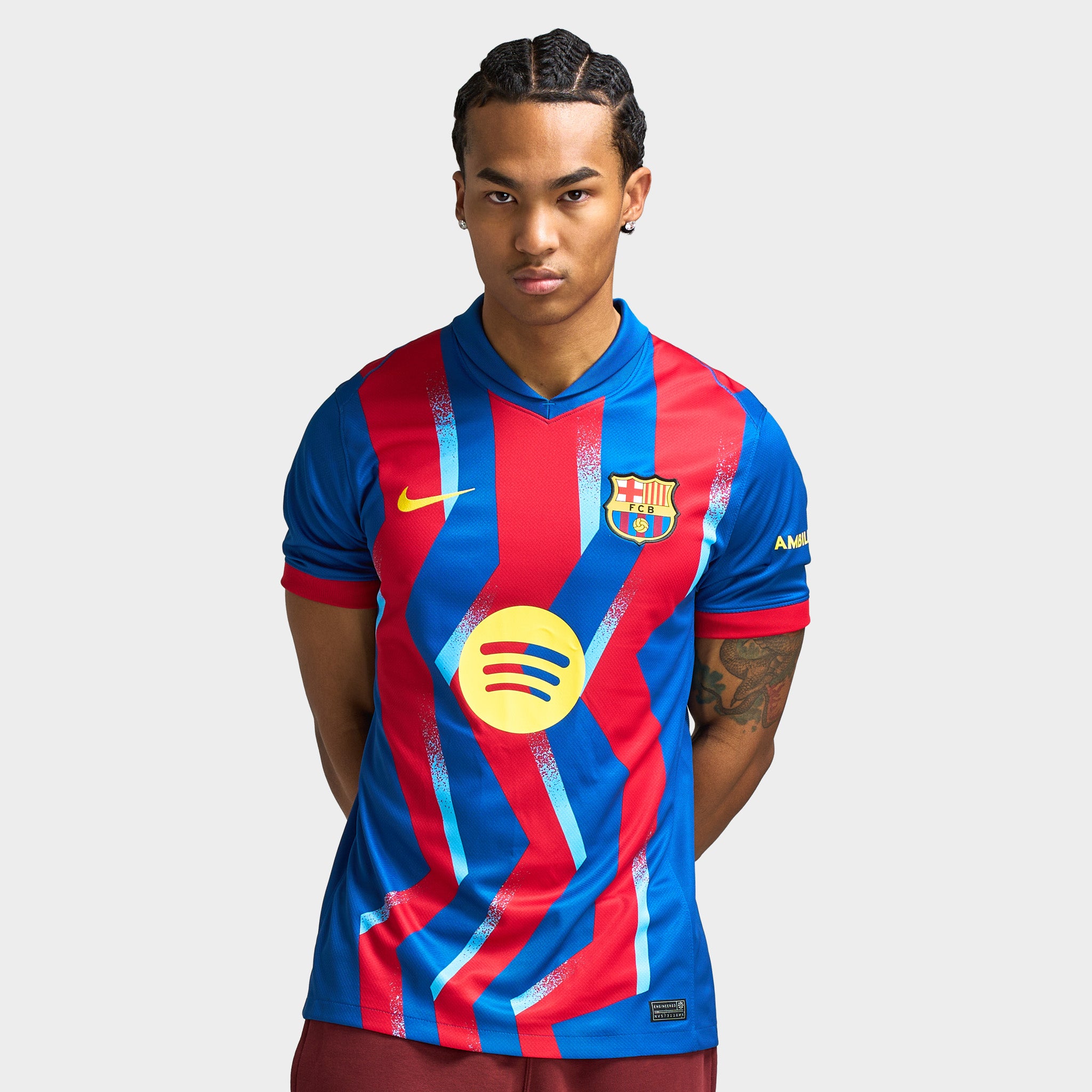Nike Dri-FIT Men's F.C. Barcelona Stadium Home Football Replica