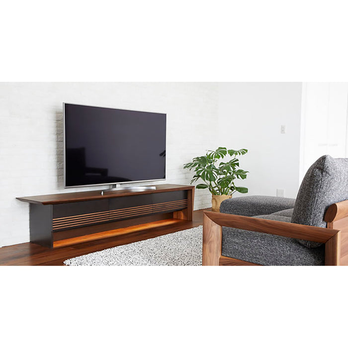 シラカワ｜ACUTE TVボード アシンメトリー/横桟タイプ 幅148～198cm