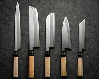 至光(しこう) 白】 切付出刃 | 包丁通販なら明治33年創業の大阪 堺の實