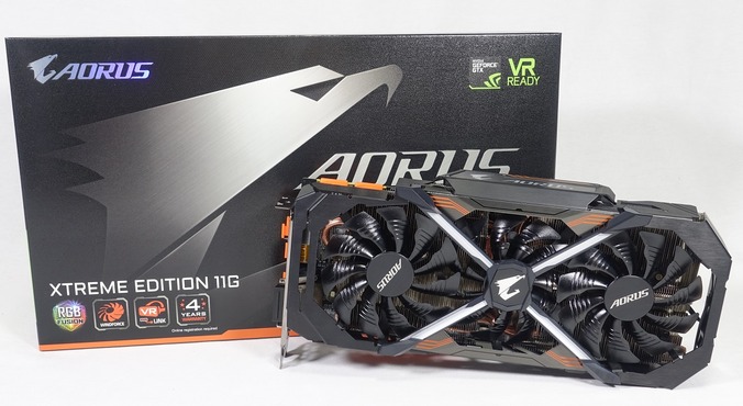 狙うはGTX1080Ti最速！「GIGABYTE AORUS GTX 1080 Ti Xtreme Edition