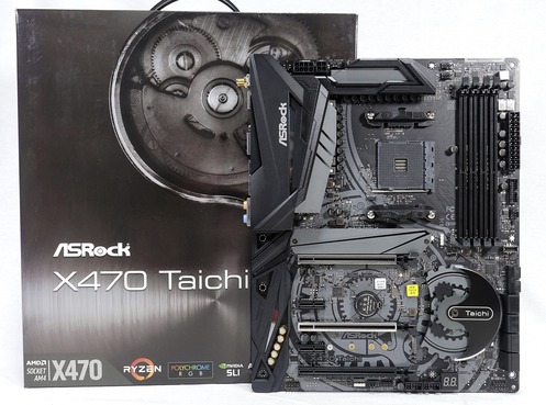 ASRock X470 Taichi」をレビュー。16フェーズVRM電源搭載でOC耐性も
