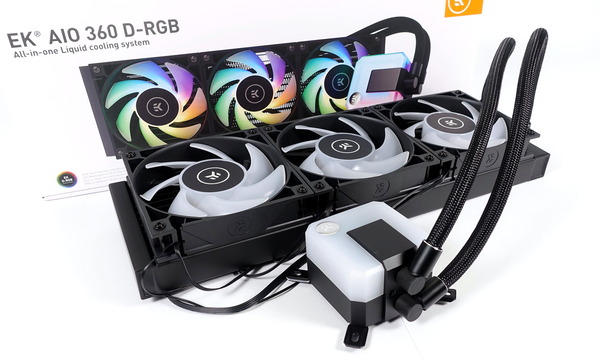 EKWB EK-AIO 360 D-RGB」をレビュー。DIY水冷メーカーのAIO水冷を徹底