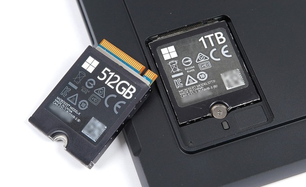 Surface Pro 7+のSSDを1TBに換装してみた | 自作とゲームと趣味の日々