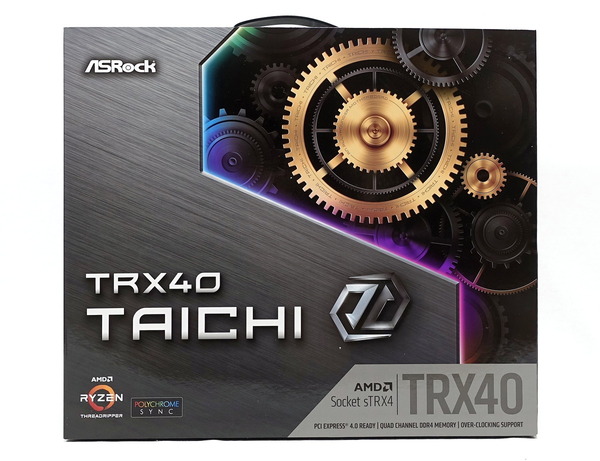 ASRock TRX40 Taichi」をレビュー。ATXサイズで32コアスリッパに完全