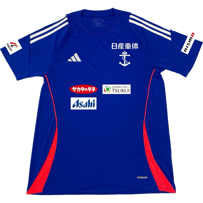 横浜F・マリノス adidas 2024トレーニングジャージー半袖 2024シーズン