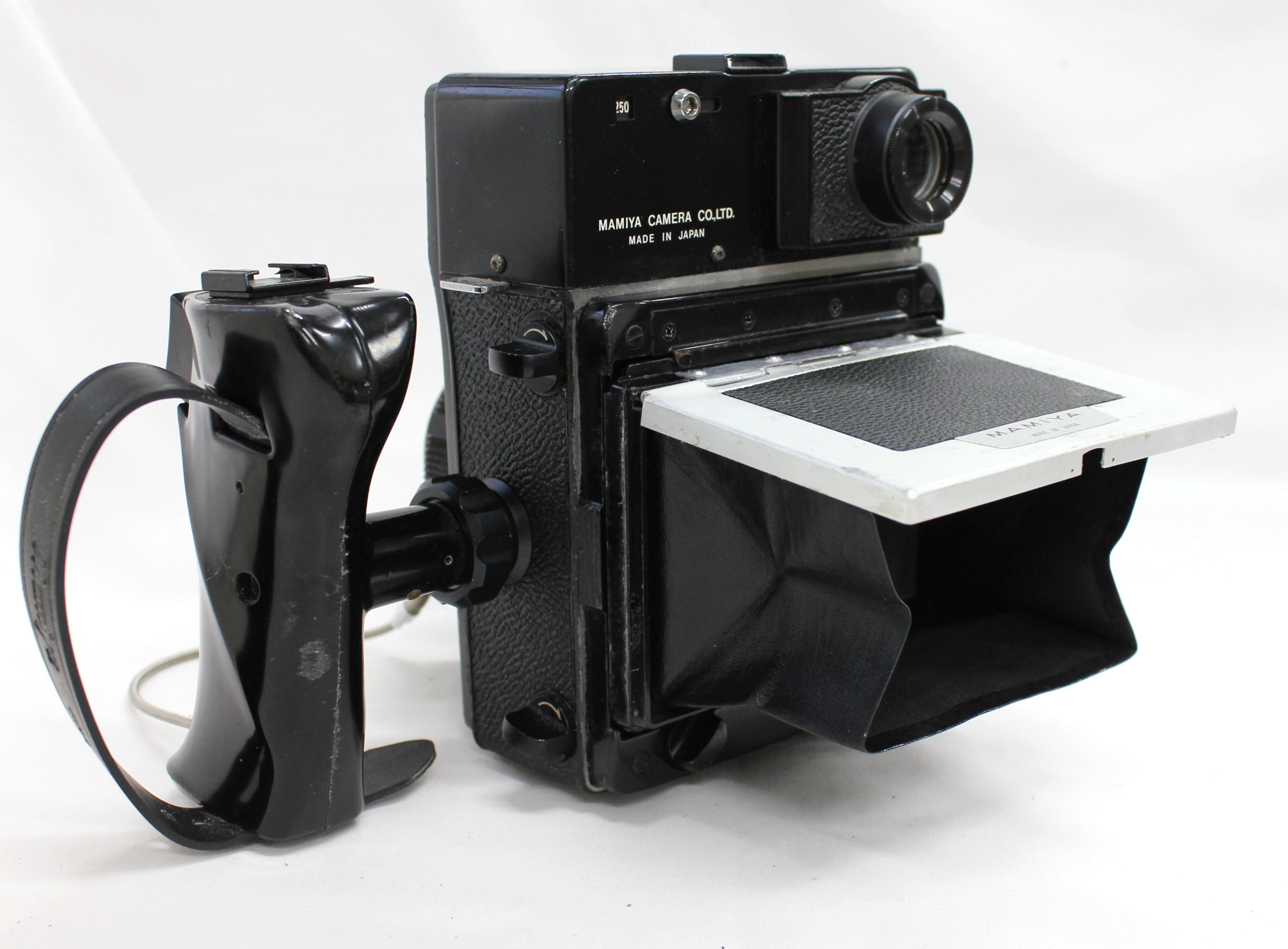 Mamiya Press Super 23 with Mamiya-Sekor 100mm F/3.5, Pint Glass