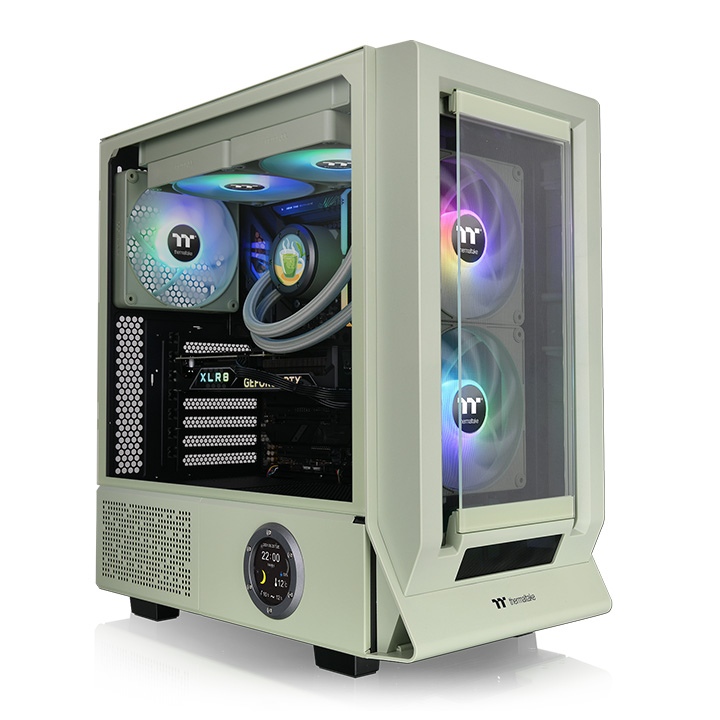 ThermaltakeThermaltake Ceres 350 MX Matcha Green Mid Tower Chassis