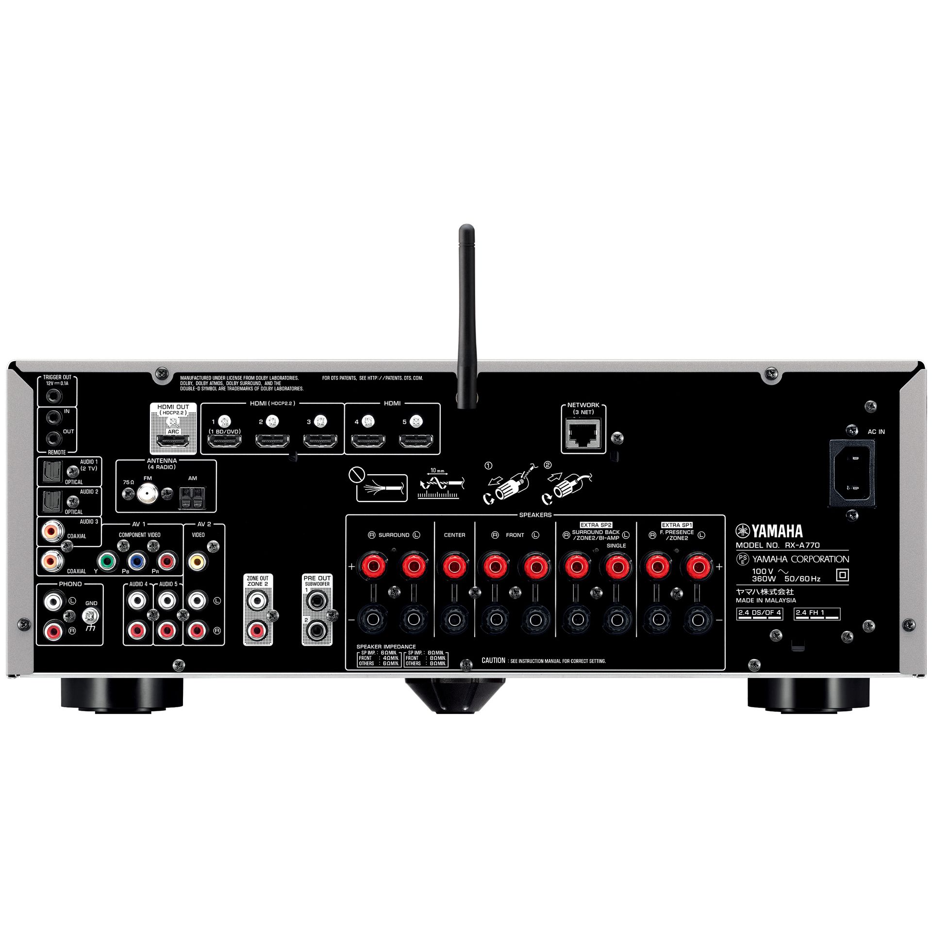 ヤマハ | RX-A770 - AVアンプ - 概要