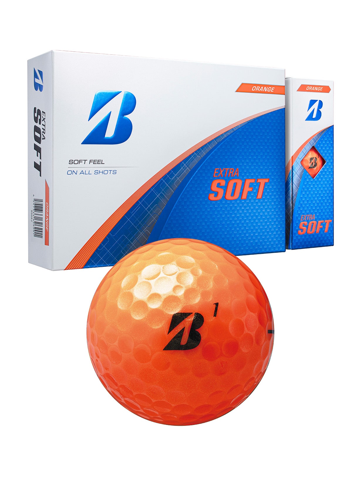 無料オウンネーム】EXTRA SOFT（オレンジ） [3ダース：36個](オレンジ