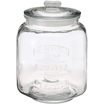 アンティーク ガラスクッキージャー 7L 1セット(6個) リビング 【通販