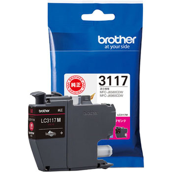 純正インクカートリッジ brother LC3117 brother(ブラザー) ブラザー