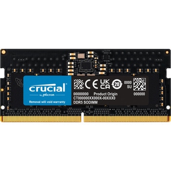 CT8G48C40S5 ノートPC用増設メモリ 8GB(8GBx1枚)DDR5 4800MT/s(PC5