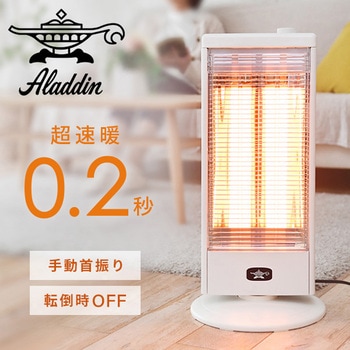 AEH-G100D(W) 遠赤外線グラファイトヒーター 手動首振り機能付き