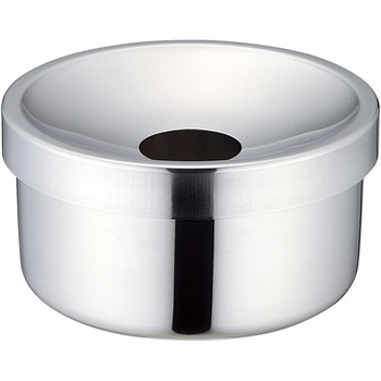 UK ステンレス ラーメン灰皿 U YUKIWA(ユキワ/三宝産業) 卓上灰皿