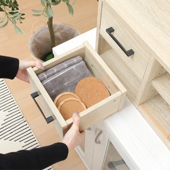 51494 カウンター上収納ラック 80幅 オーク 1個 不二貿易 【通販