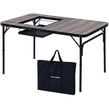 BBQホリデーテーブル YAMAZEN(山善) アウトドアテーブル 【通販