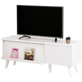 ローボード テレビ台 フラップ収納 引き出し 脚付き モダン 北欧