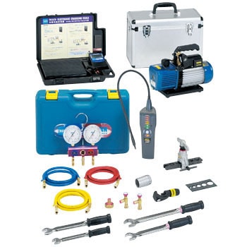 TA18CG エアコン工具セット 1セット イチネンTASCO 【通販モノタロウ】