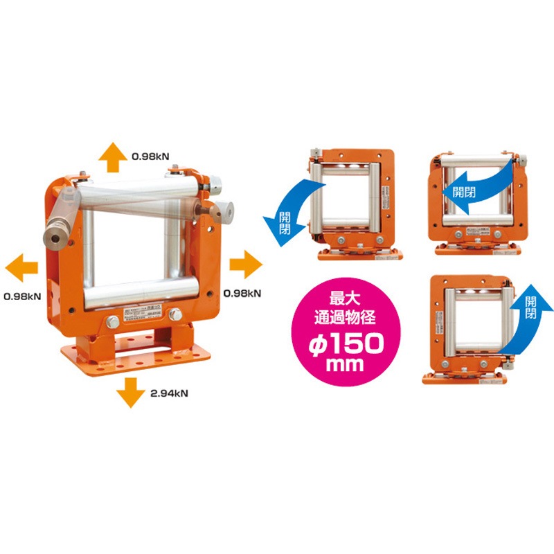ISK-EH150V 四面コロ 1台 IKURATOOLS(育良精機) 【通販モノタロウ】