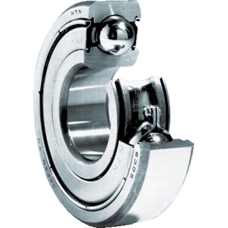 6017ZZ 深溝玉軸受 6000番台 ZZ NTN(エヌティーエヌ) 単列 両側