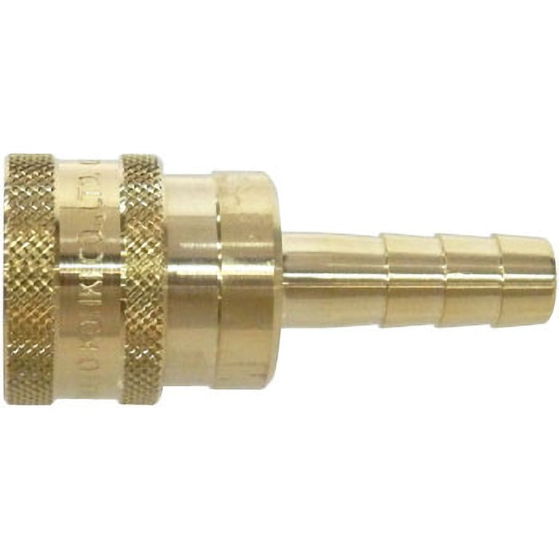 3TSH BRASS NBR TSPカプラ ソケット (ホース取付用) 真鍮製 日東工器