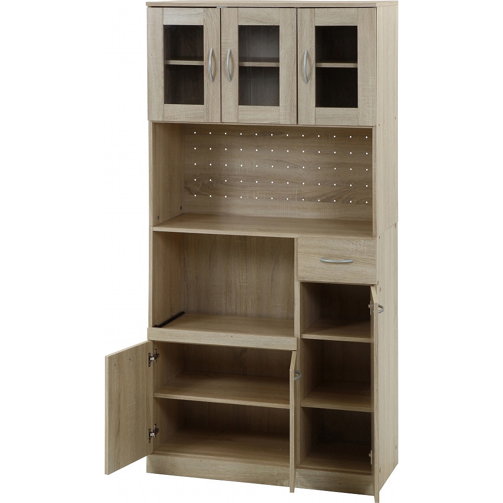 70685 ハイキッチンボード ホワイトオーク 不二貿易 外寸法885×398