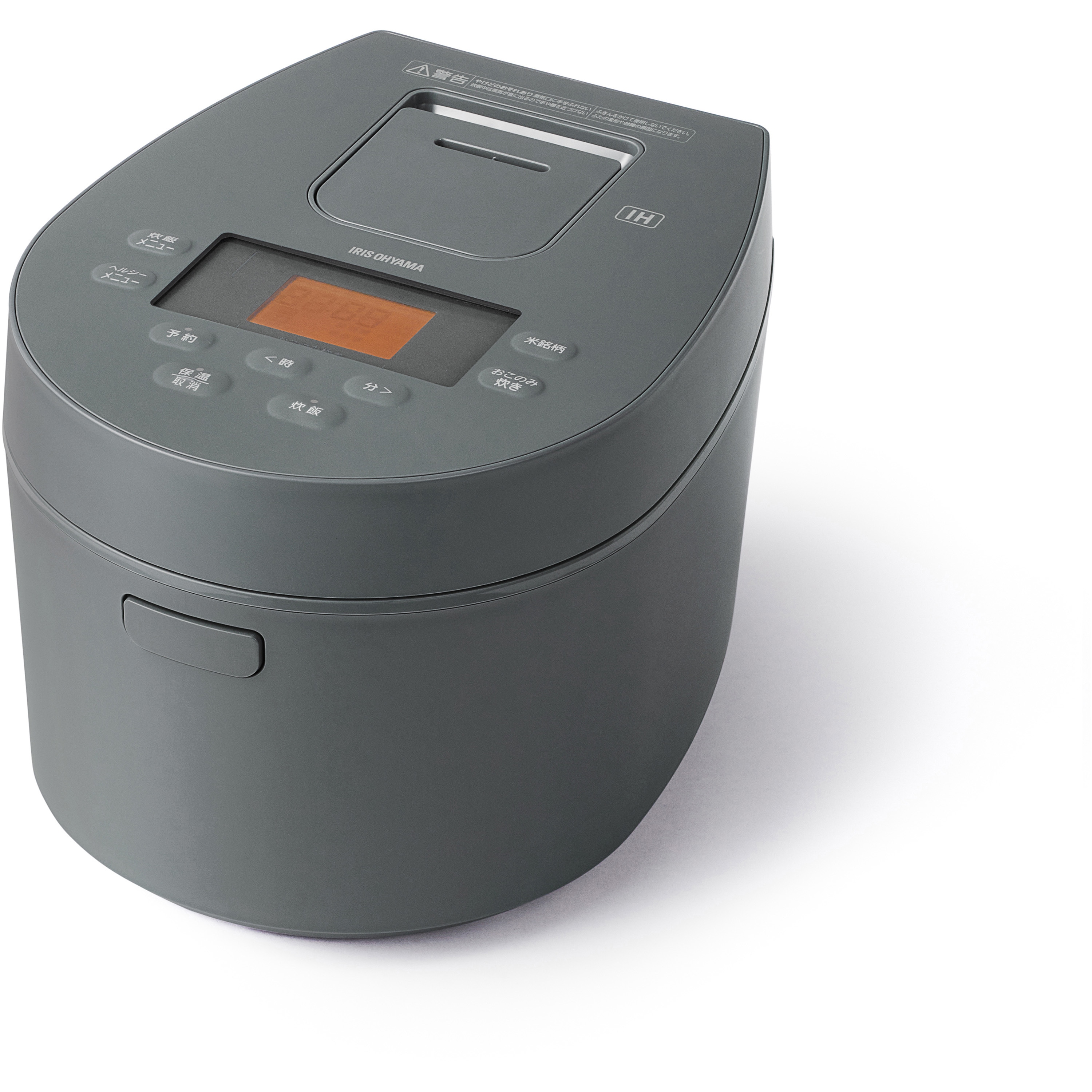RC-IL30-HA IHジャー炊飯器 3合 アイリスオーヤマ アッシュ色 RC-IL30