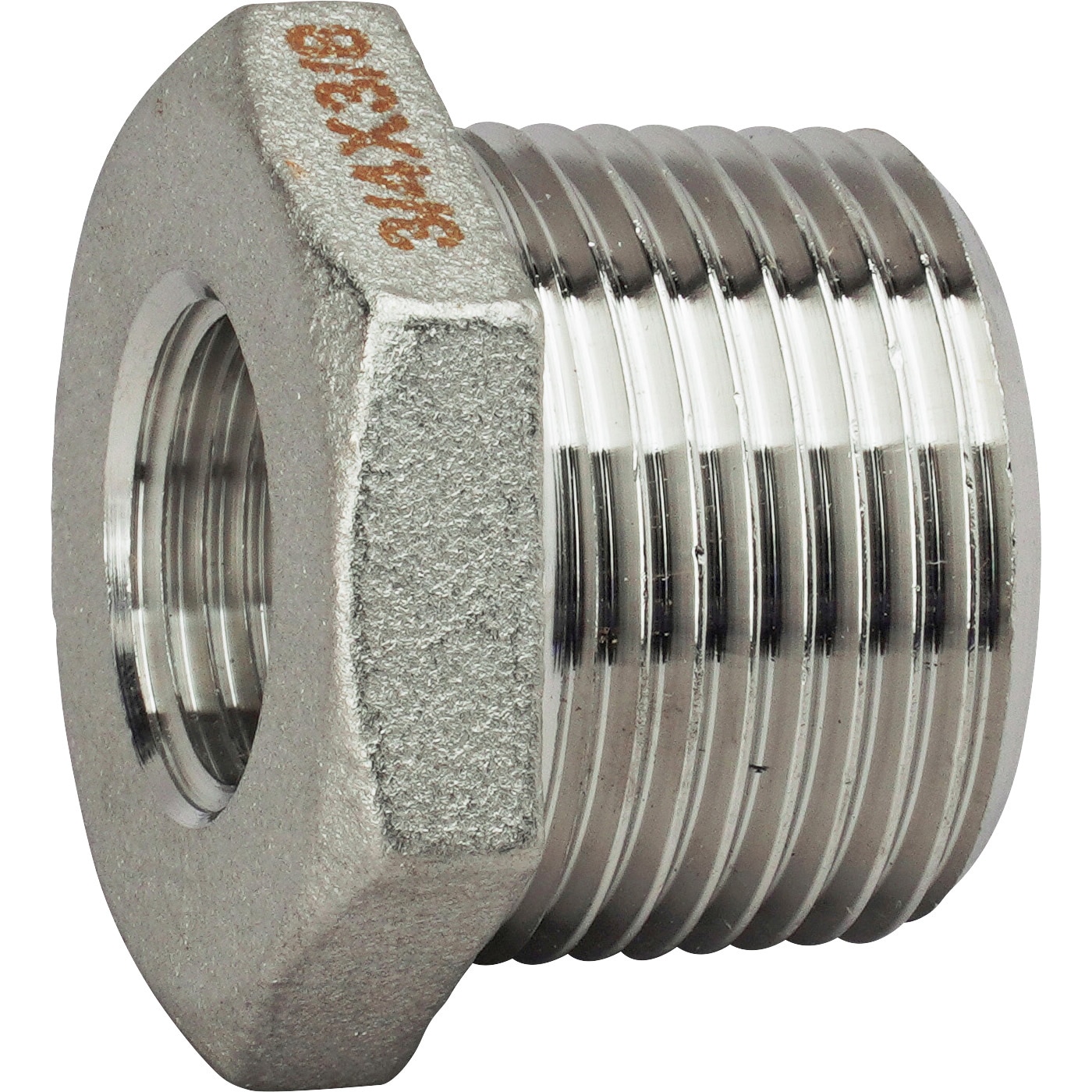 BU 径違いブッシング ステンレス製ねじ込み管継手 吉年 PTネジ 対応