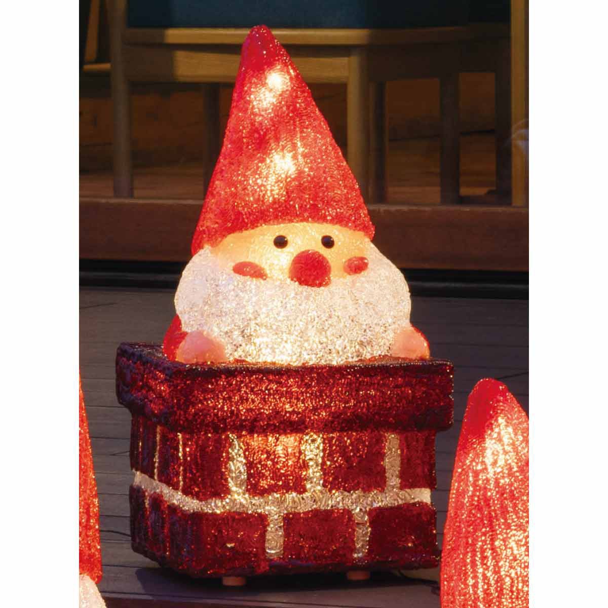 8162-2318 クリスマス イルミネーション LEDモチーフ サンタの森 1台