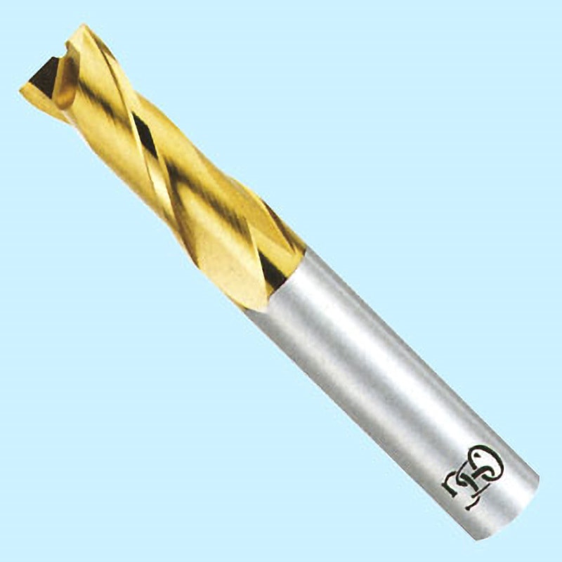 EX-TIN-EDN 5.5 コバルトハイススクエアエンドミル TiNコート 2刃