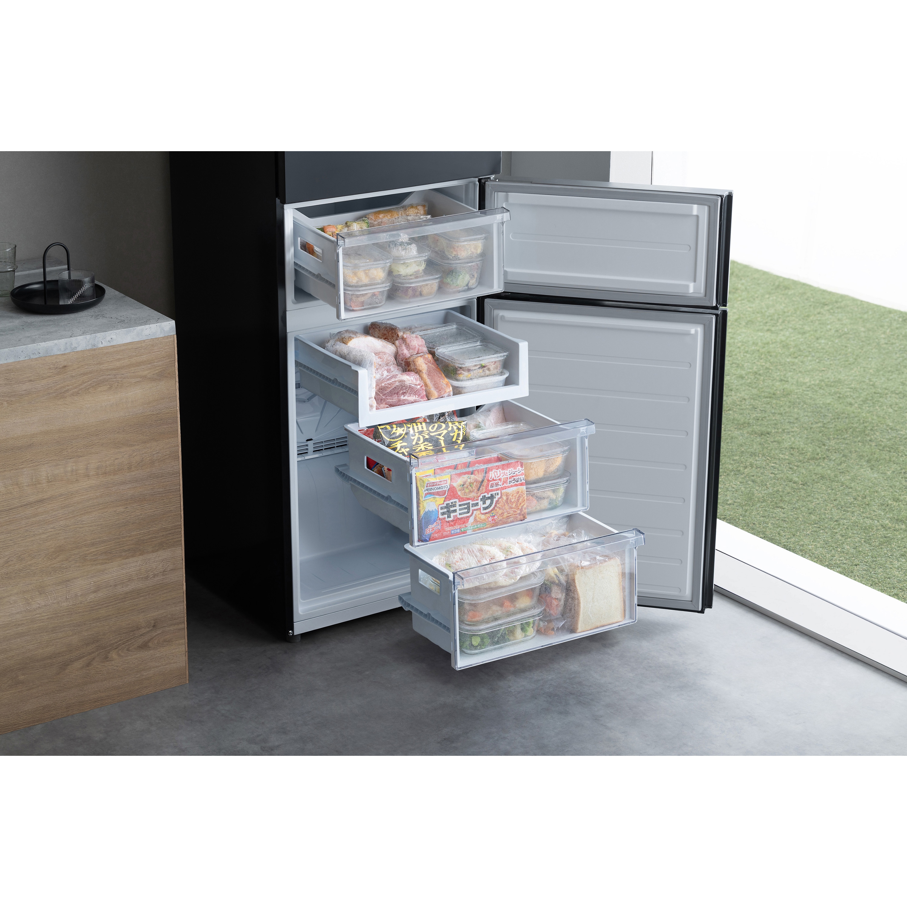 IRSN-HF24A-B ノンフロン冷凍冷蔵庫 235L 1台 アイリスオーヤマ 【通販