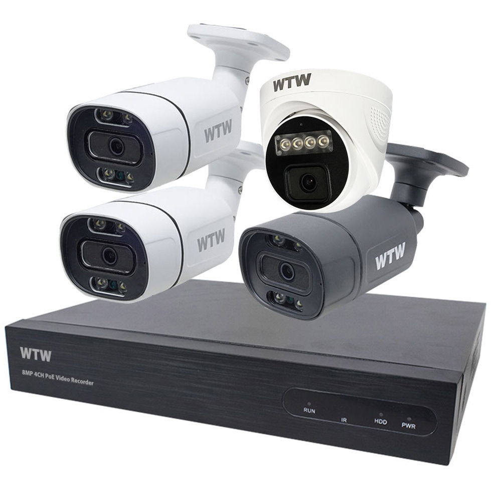 WTW-NV256EP2-HDDなし+WTW-XPDR1972EAWx4+WTW-CAT5-20Gx4 WTW塚本無線