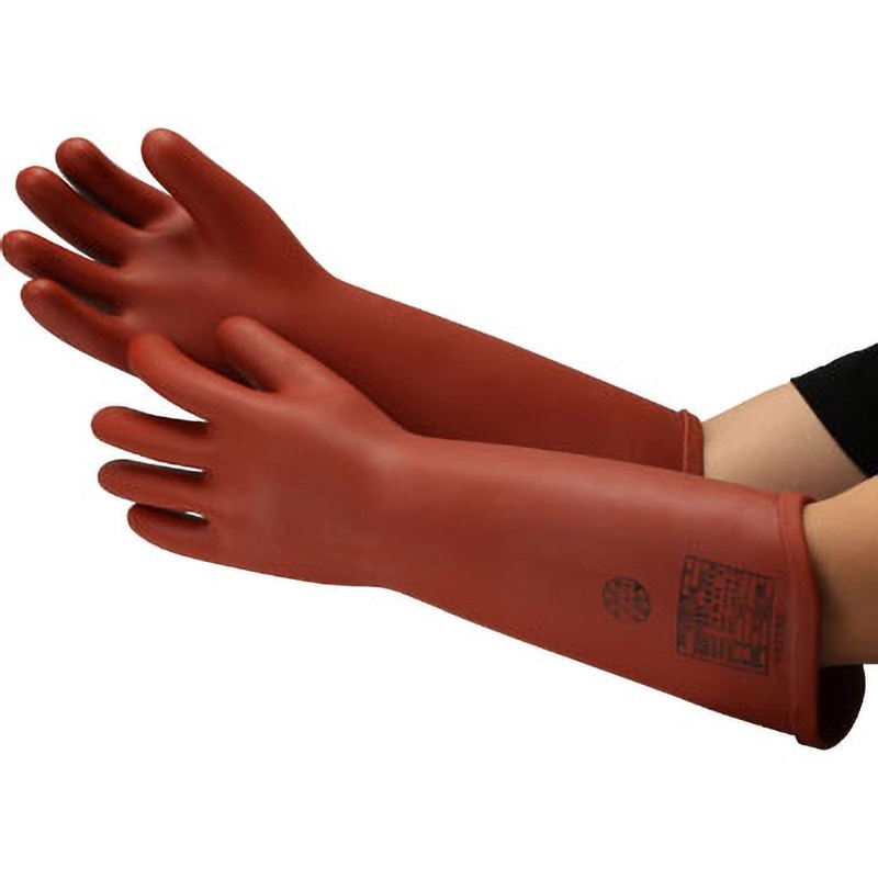 540 高圧用ゴム手袋 NU型 渡部工業 厚さ1.6mm - 【通販モノタロウ】