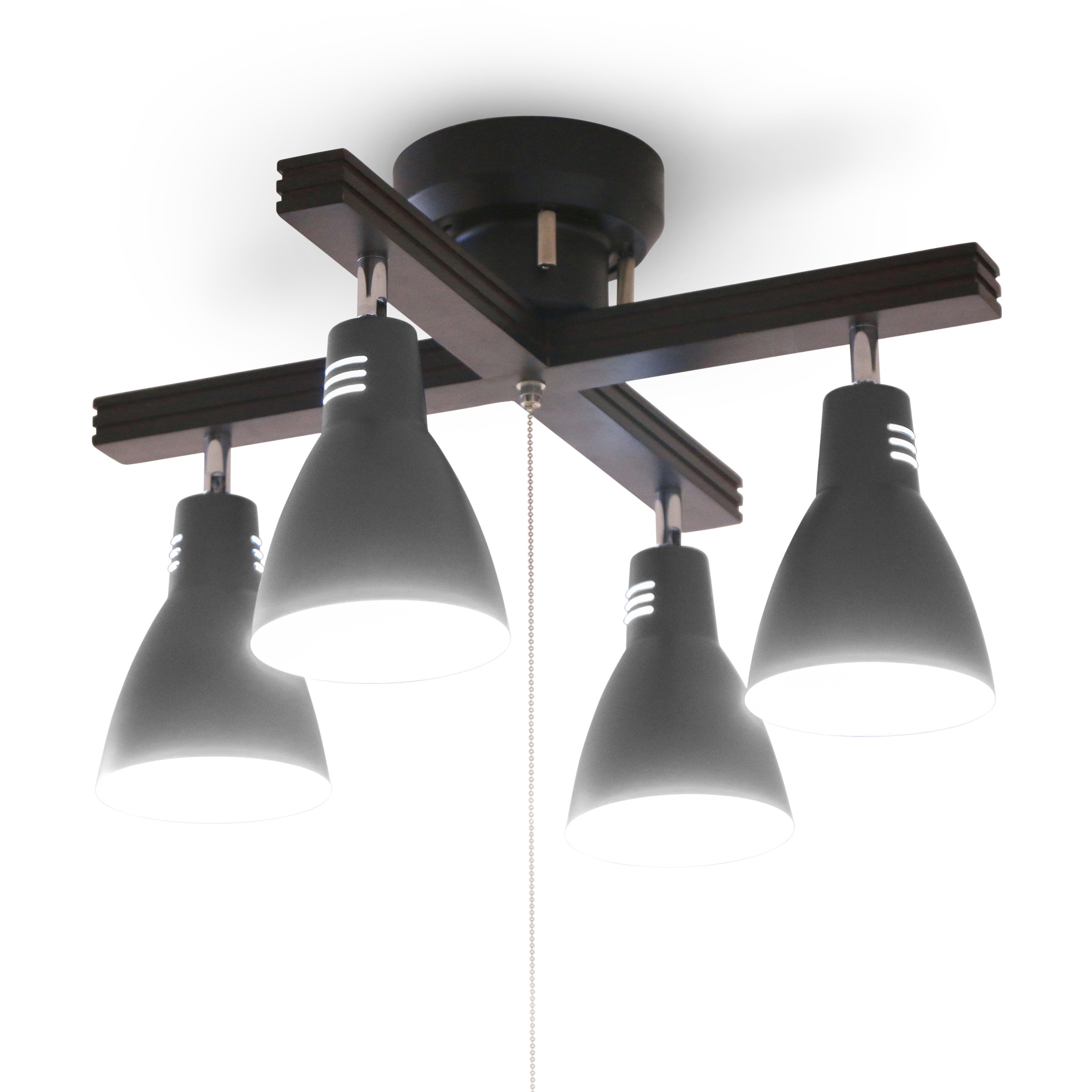 CL-4E26CW-DH 4灯シーリングライト クロスタイプ 1個 アイリスオーヤマ