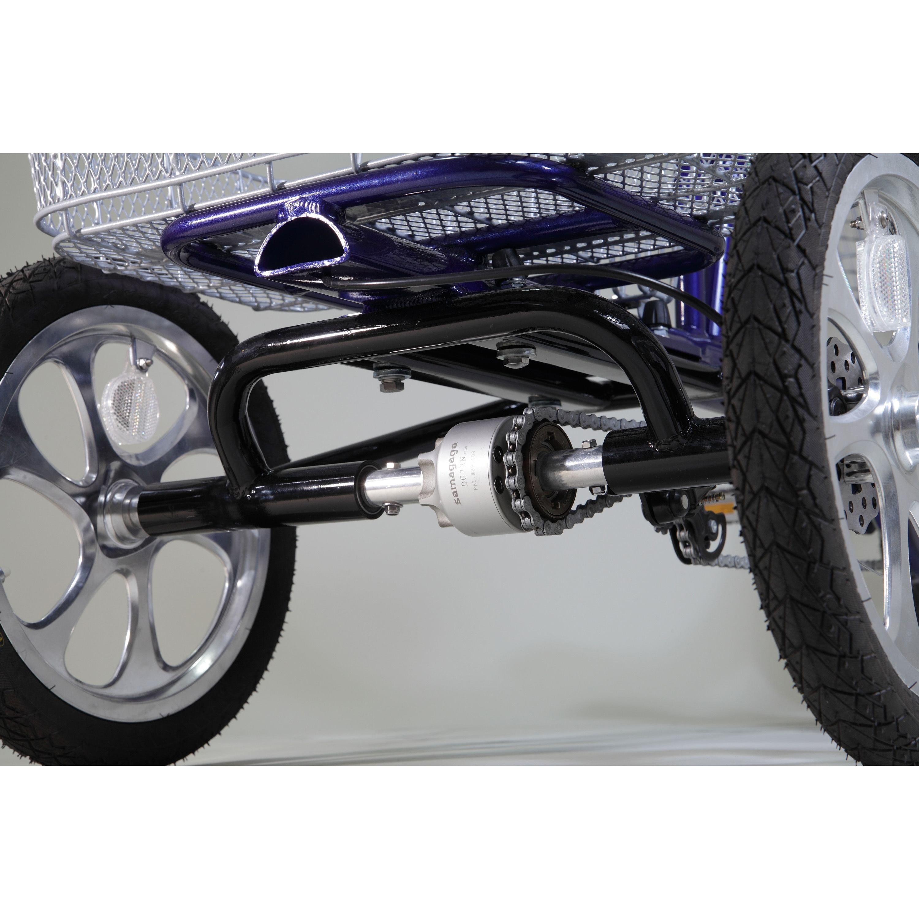 TB-M14Z-2 パンクしない四輪自転車 エアロクークルMⅡ 空気入れ不要