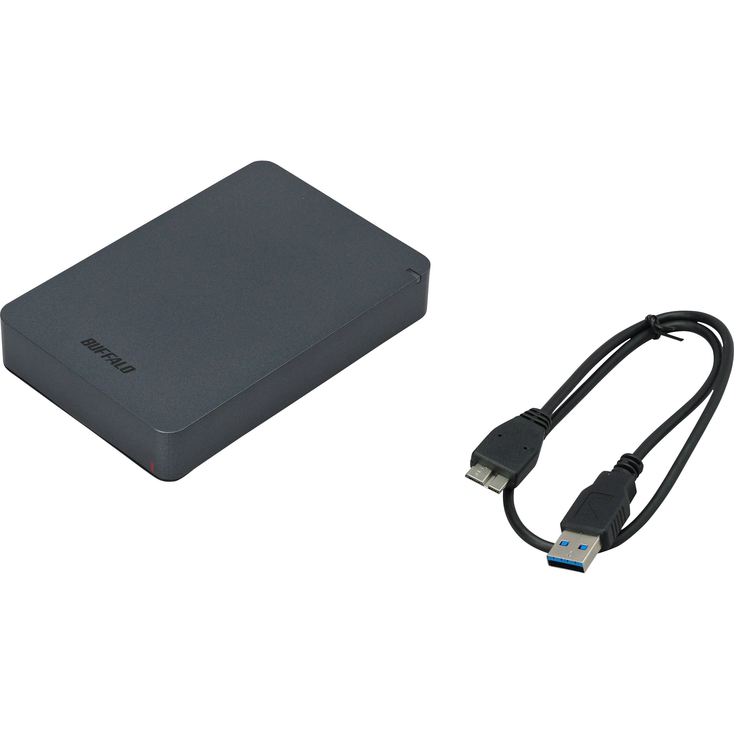 HD-PGF4.0U3-GBKA USB3.1(Gen.1)対応 耐衝撃ポータブルHDD BUFFALO