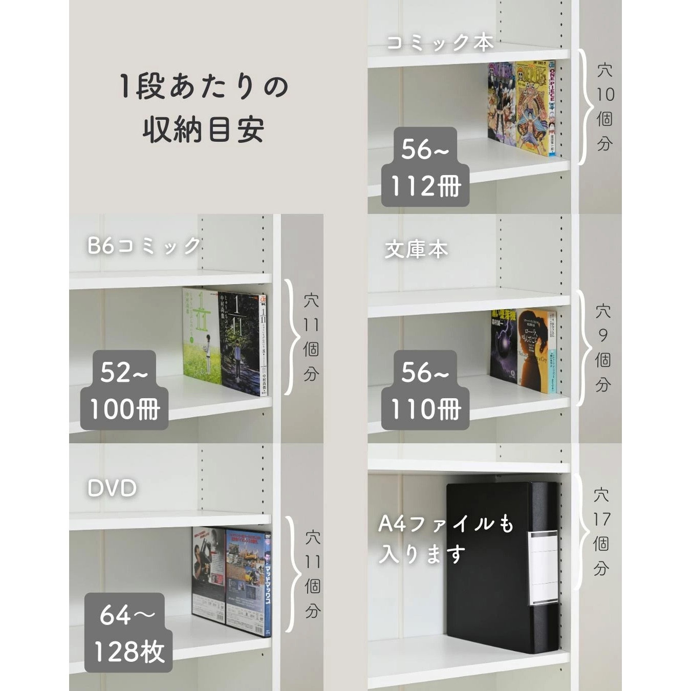 CPB-1890J(LBR) 本がすっきりオープンラック YAMAZEN(山善) ライト