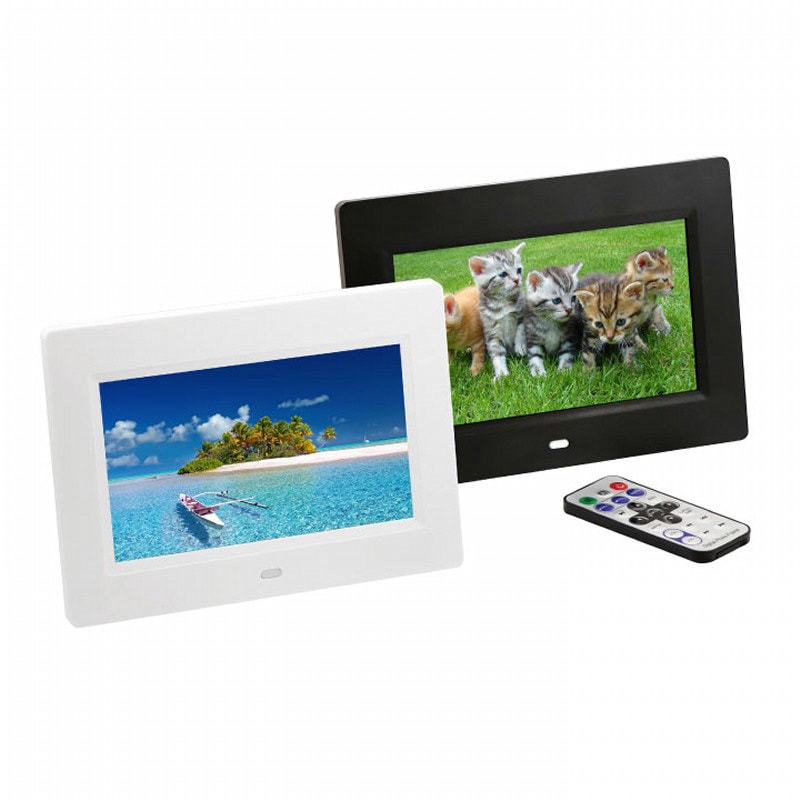 IPT-DF70S-WH 7型TFTカラー液晶搭載デジタルフォトフレーム 1個