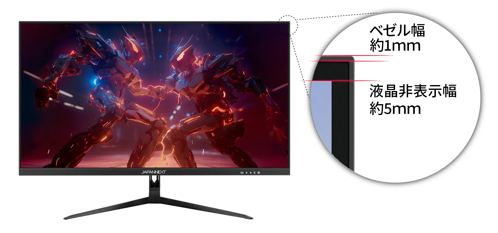 JAPANNEXT 28インチ 4K(3840x2160)解像度 144Hzリフレッシュレート対応