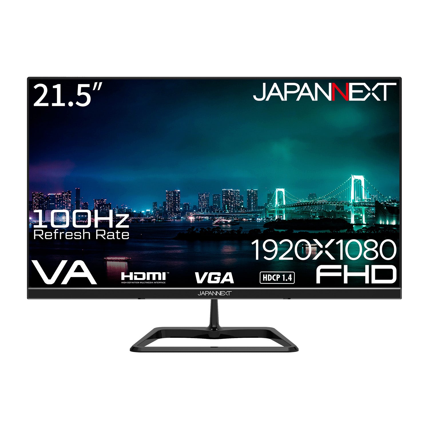 販路限定】JAPANNEXT 21.5インチ VAパネル搭載 フルHD(1920x1080