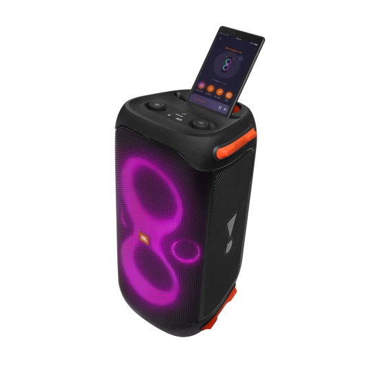 JBL Partybox 110 | 160Wのパワフルなサウンド、ダイナミックなライト