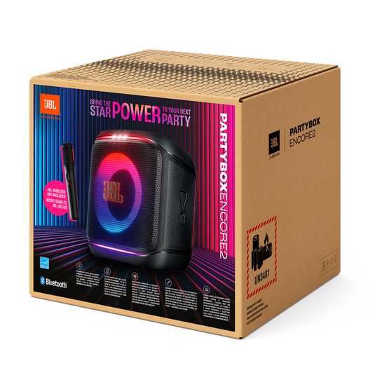 JBL PartyBox Encore 2 | ポータブルパーティースピーカー（マイク1本