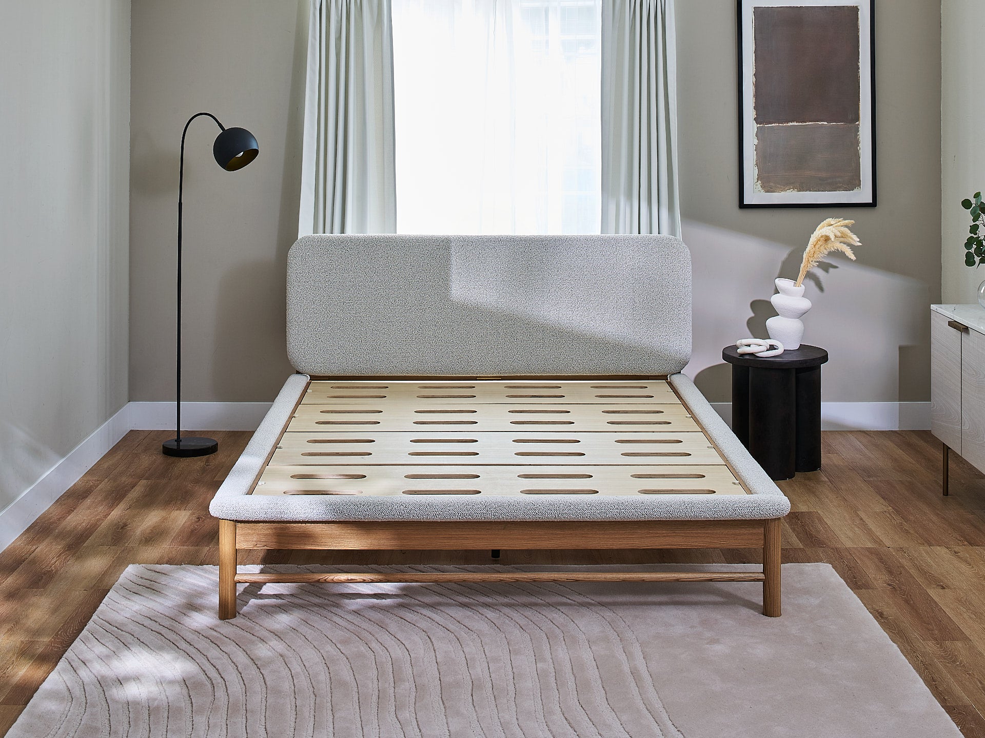 コアラマットレスプラス + ファブリックベッドフレーム – コアラ